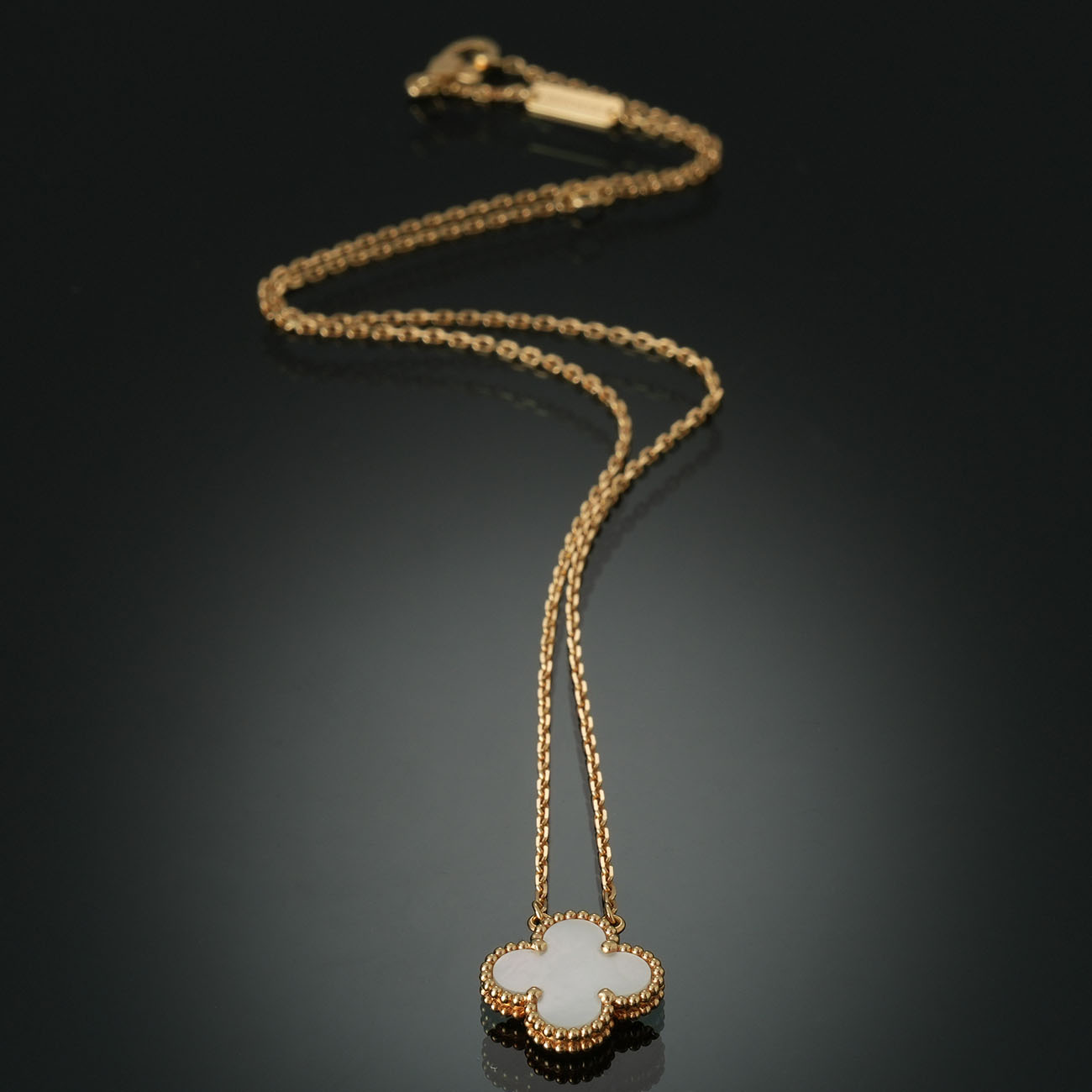 Van Cleef & Arpels(USED)반클리프앤아펠 빈티지 알함브라 네크리스